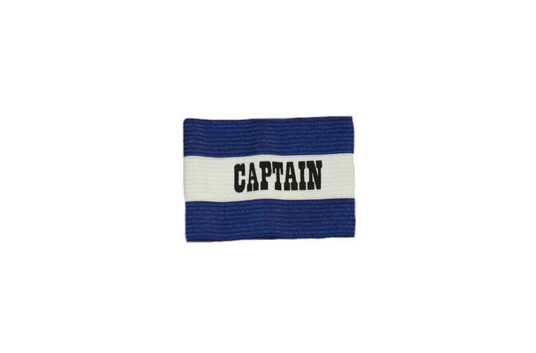 CAPTAIN ARMBAND BLUE/WHITE - Fair Play Sports