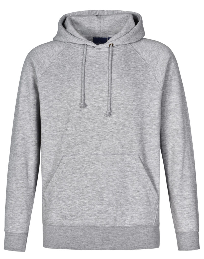 Grey Fleece Hoodey with Club Logo